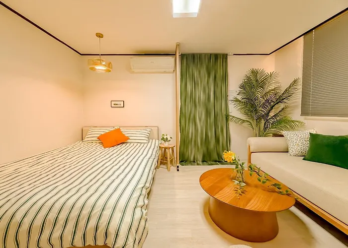 강동역 도보8분 길동역 도보8분 공항버스 8인 2br 5beds Soom * ソウル特別市